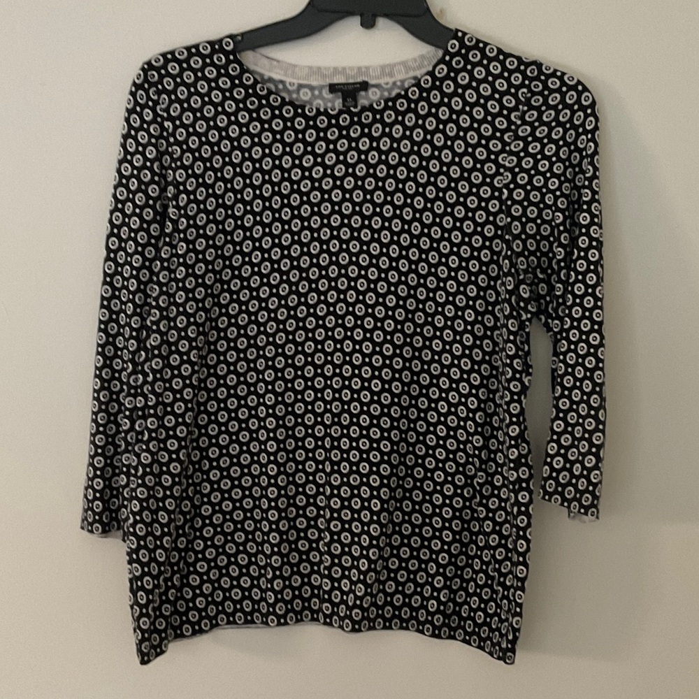Ann Taylor Y2K Pink and Black Leopard Print Sweaters XL - Picture 6 of 6